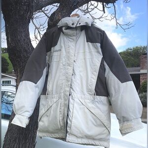 Columbia Gray and White Jacket